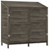 vidaXL Tr&auml;dg&aring;rdsbod antracit 102x52x112 cm massivt grantr&auml;