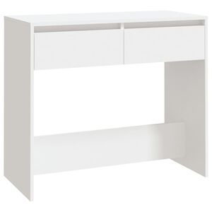 vidaXL Konsolbord vit 89x41x76,5 cm konstruerat tr&auml;