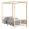 vidaXL S&auml;ngram f&ouml;r barns&auml;ng 80x160 cm massiv furu