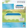 Intex Pool&ouml;verdrag solenergi bl&aring; 378x186 cm polyeten