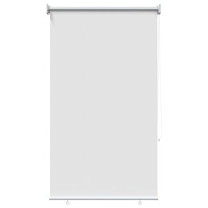 vidaXL Utomhus Rullgardin UV-skydd Vit 100 x 230 cm (B x H) Polyester
