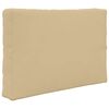 vidaXL Utomhus Soffa Kudde 2 pcs Beige Polyester