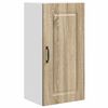 vidaXL Diskmaskin panel Kalmar Sonoma-ek 40 x 31 x 80 cm