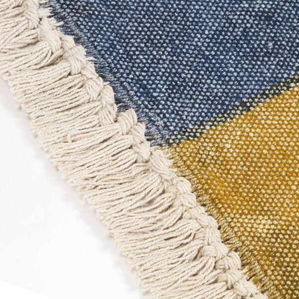 vidaXL Handv&auml;vd kelimmatta bomull 120x180 cm flerf&auml;rgad