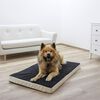 Kerbl Hundmadrass memoryskum 115x75 cm beige och gr&aring; 80328