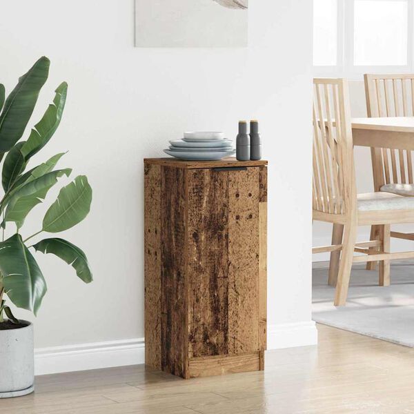 vidaXL Sideboard Gammalt tr&auml; 30 x 30 x 70 cm Konstruerat tr&auml;