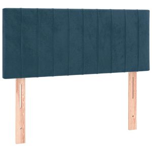 vidaXL S&auml;nggavel m&ouml;rkbl&aring; 90x5x78/88 cm sammet