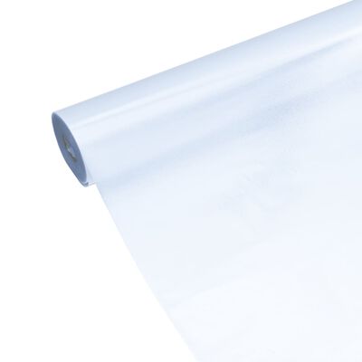 vidaXL Fönsterfilmer 3 st statisk frostad transparent grå PVC