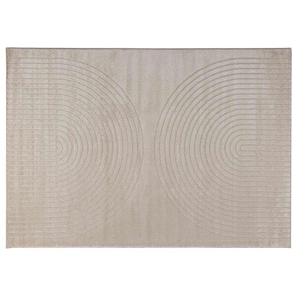 vidaXL Omr&aring;desmattor Rektangul&auml;r HUARTE Beige 280 x 200 cm Polyester
