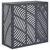 vidaXL T&auml;ckning f&ouml;r Luftkonditionering Antracit 110 x 50 x 105 cm St&aring;l