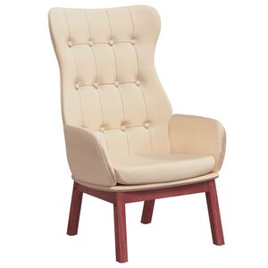 vidaXL Vilstol gr&auml;ddvit tyg