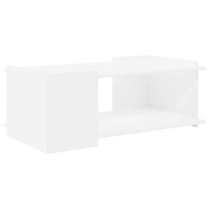 vidaXL Kaffeebord Vit 90 x 50 x 33 cm Konstruerat tr&auml;