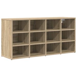 vidaXL Skosk&aring;p 103 x 30 x 51 cm Konstruerat tr&auml; Sonoma-ek