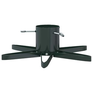 vidaXL Julgranst&auml;ll 1.73 med vattentank Gr&ouml;n 50 x 50 x 15,5 cm St&aring;l