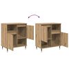 vidaXL Sideboard Artisan Ek 60 x 35 x 70 cm
