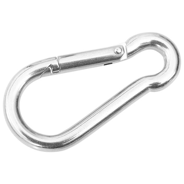 vidaXL Monteringssats för solsegel 5 delar rostfritt stål