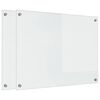 vidaXL K&ouml;ksskydd 2 st Transparent 80 x 60 cm h&auml;rdat glas