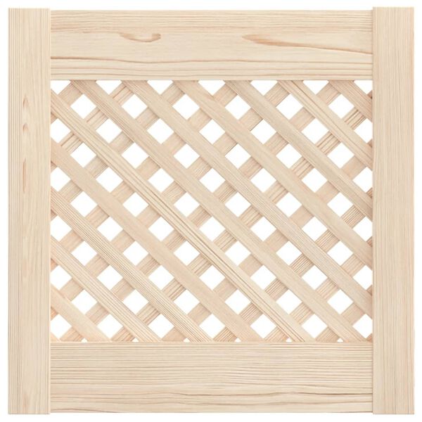 vidaXL Sk&aring;pluckor gallerdesign 2 st 39,5x39,5 cm massiv furu