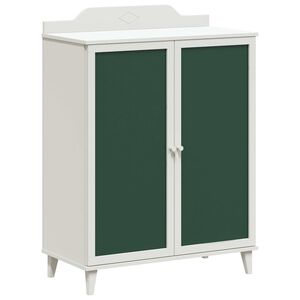vidaXL Barnens kreativa f&ouml;rvaring ROROS Vit 80 x 40 x 110 cm