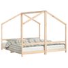 vidaXL S&auml;ngram f&ouml;r barns&auml;ng 2x(90x190) cm massiv furu