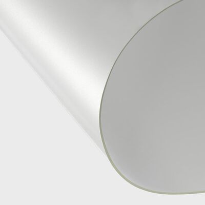 vidaXL Bordsskydd matt 100x90 cm 1,6 mm PVC