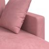 vidaXL Soffa Rosa