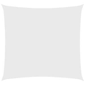 vidaXL Solsegel oxfordtyg fyrkantigt 3x3 m vit