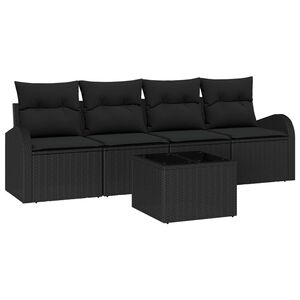 vidaXL Tr&auml;dg&aring;rdsoffset Svart 55 x 55 x 37 cm konstrotting