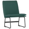 vidaXL Loungestol m&ouml;rkgr&ouml;n 52x75x76 cm tyg