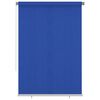 vidaXL Rullgardin utomhus 160x230 cm bl&aring; HDPE