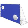vidaXL Fotbollsm&aring;l med siktv&auml;gg 240 x 92 x 150 cm h&ouml;gkvalitativ