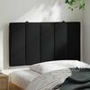 vidaXL Headboard Cushion "Hanko" Black 80 cm Fabric