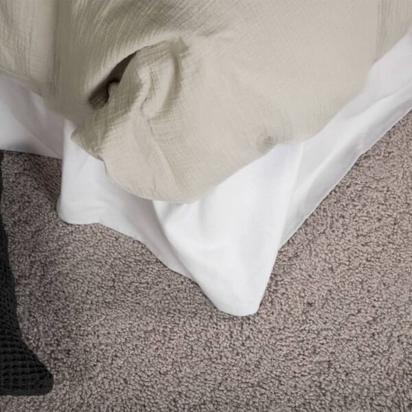 Venture Home B&auml;ddset Mila 200x150 cm bomull ljusgr&aring;