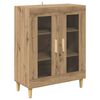 vidaXL Sideboard Artisan Ek 69,5 x 34 x 90 cm Konstruerat tr&auml;