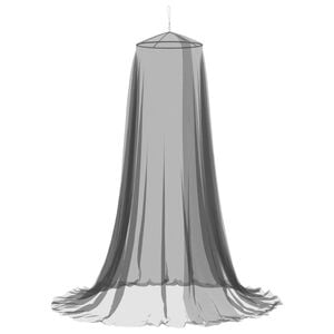 vidaXL Myggn&auml;t f&ouml;r s&auml;ng 156 mesh Svart ⌀56 x 220 cm Polyester