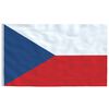 vidaXL Tjeckiens flagga 90x150 cm