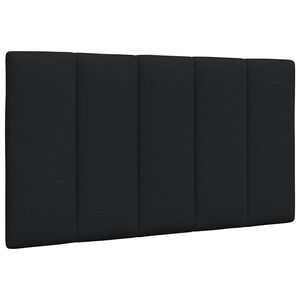 vidaXL Dyna till huvudgavel Hanko svart 80 cm tyg