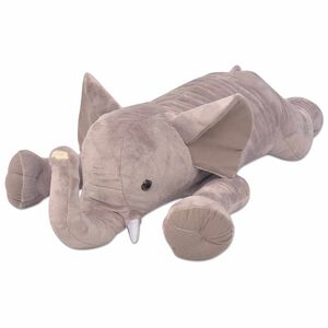 vidaXL Gosedjurselefant plysch XXL 95 cm
