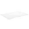 vidaXL Bordsskydd genomskinlig 160x90 cm 1,6 mm PVC