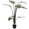 vidaXL Konstv&auml;xt Strelitzia Gr&ouml;n 70 x 18 x 155 cm Tyg och PE
