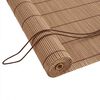vidaXL Rullgardin Brun 110 x 160 cm Bambu