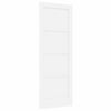 vidaXL Inredningsd&ouml;rr 73,5 x 198,5 cm Plywood Vit