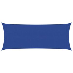 vidaXL Solsegel 160 g/m&sup2; bl&aring; 2x5 m HDPE