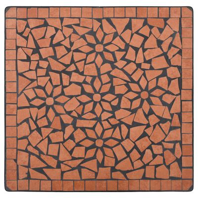vidaXL Mosaikbord terrakotta 60 cm keramik