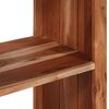vidaXL Hyllsystem Brun 50 x 30 x 75 cm Massivt akaciaträ