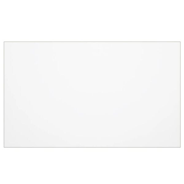 vidaXL Bordsskydd matt 160x90 cm 1,6 mm PVC