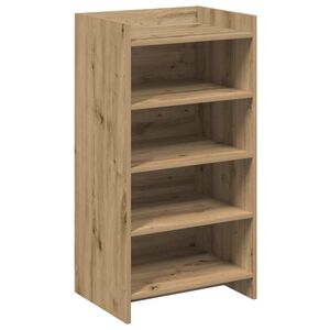 vidaXL Skosk&aring;p 48 x 36 x 92 cm Konstruerat tr&auml; Artisan-ek