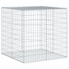 vidaXL Gabionkorg med skydd 100x100x100 cm galvaniserat j&auml;rn