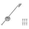 vidaXL Dragst&aring;ngsg&aring;ngj&auml;rn 12 st Silver 190 mm Metall