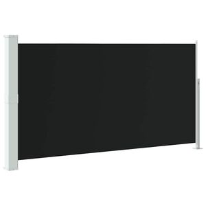 vidaXL Sidomarkis f&ouml;r uteplats 160 x 300 cm svart